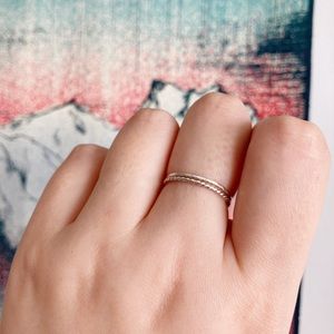 Sterling Silver Stacking Set